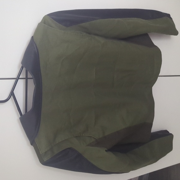 Denim/leather jacket - Picture 4 of 7